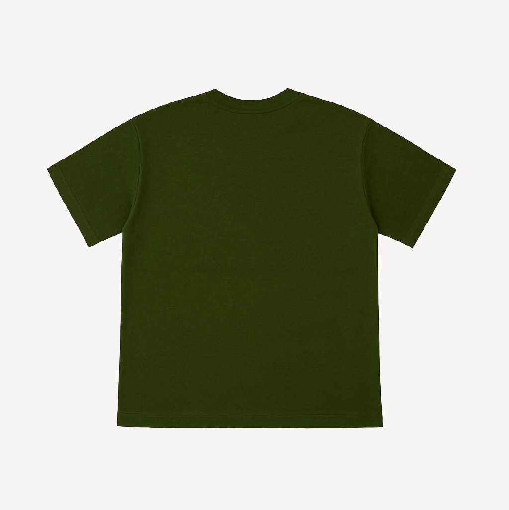 Olive Green Half Sleeve t-shirt