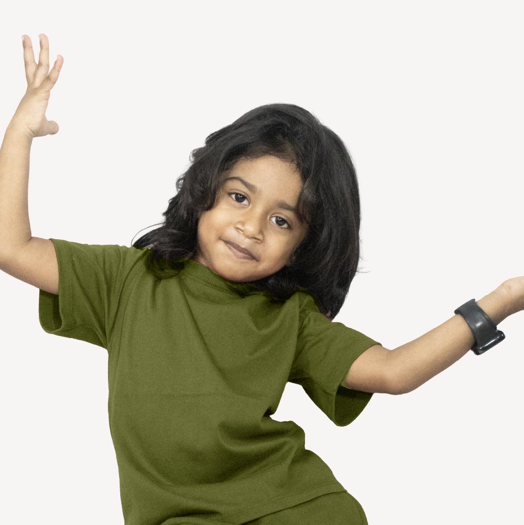 Olive Green Half Sleeve t-shirt