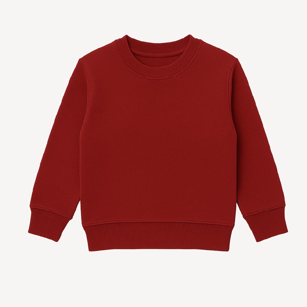 Maroon long Sleeve Sweat shirt