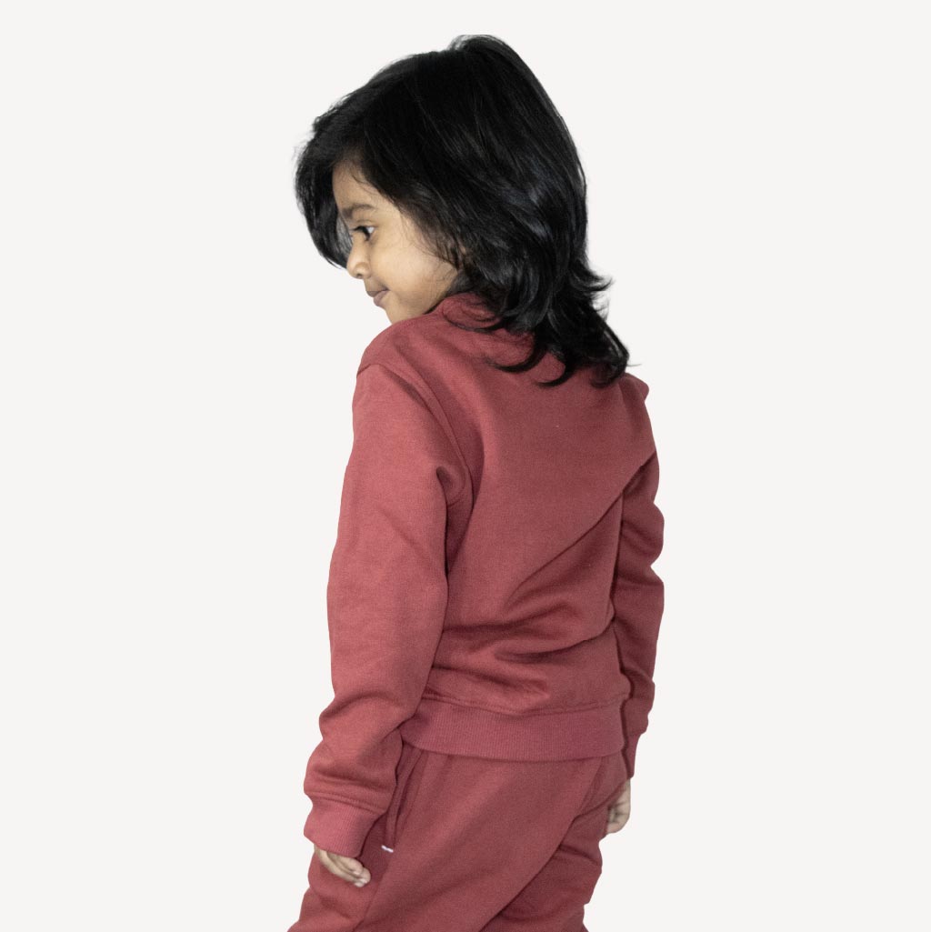 Maroon long Sleeve Sweat shirt