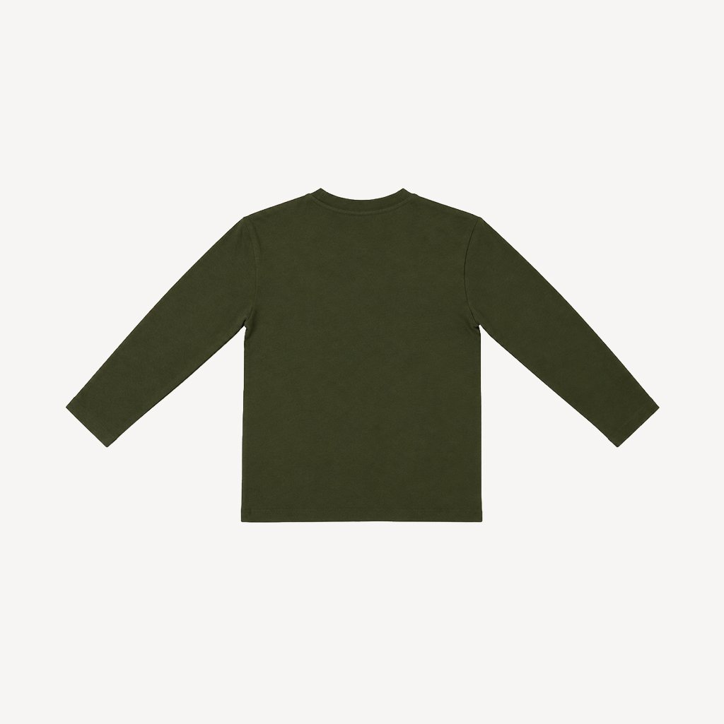 Olive Green Full Sleeve t-shirt