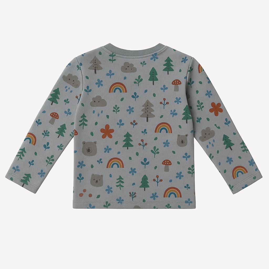 Grey Full Sleeve t-shirt